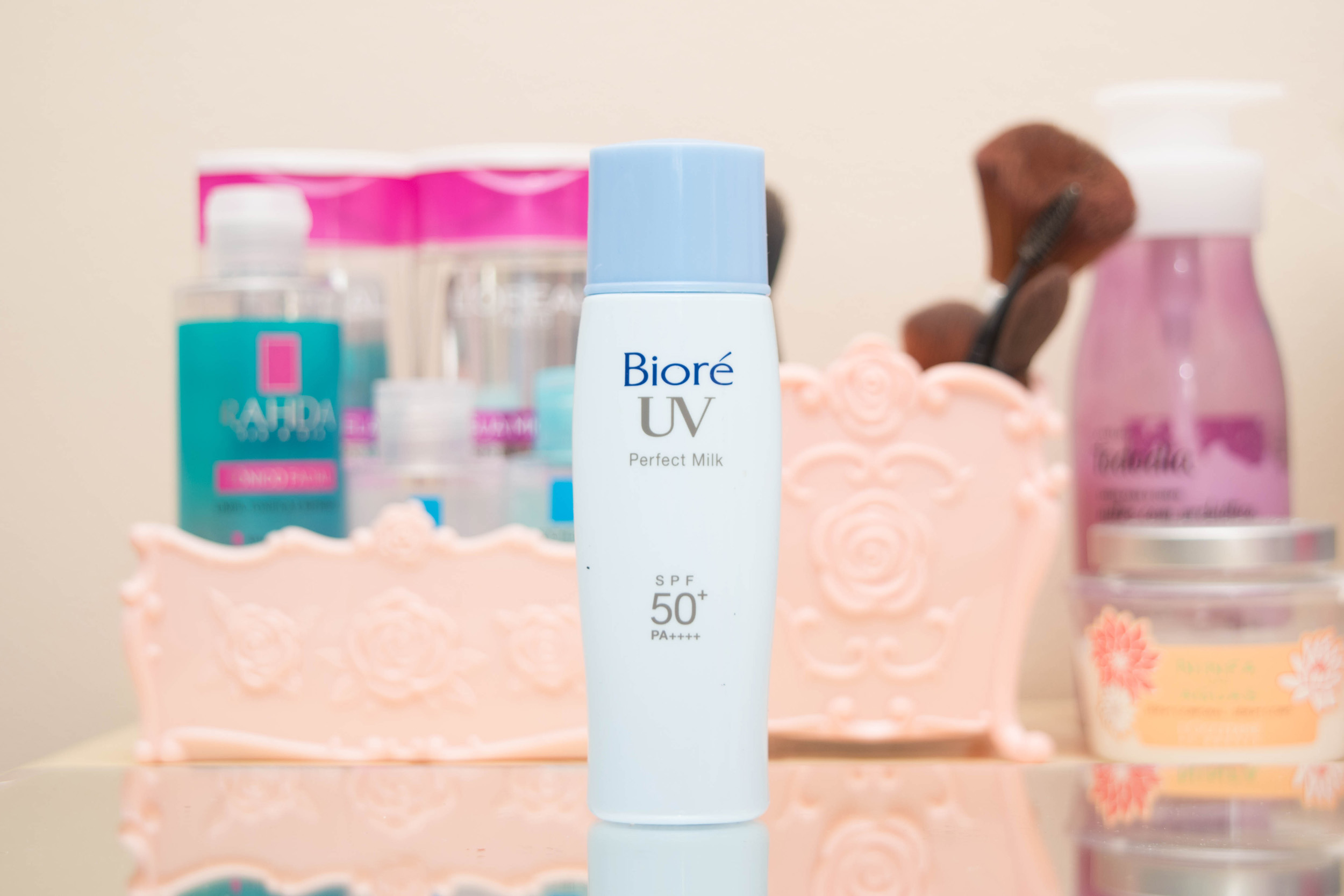 Pele Seca e Aveludada: Protetor Solar UV Perfect Milk SPF 50 – Bioré