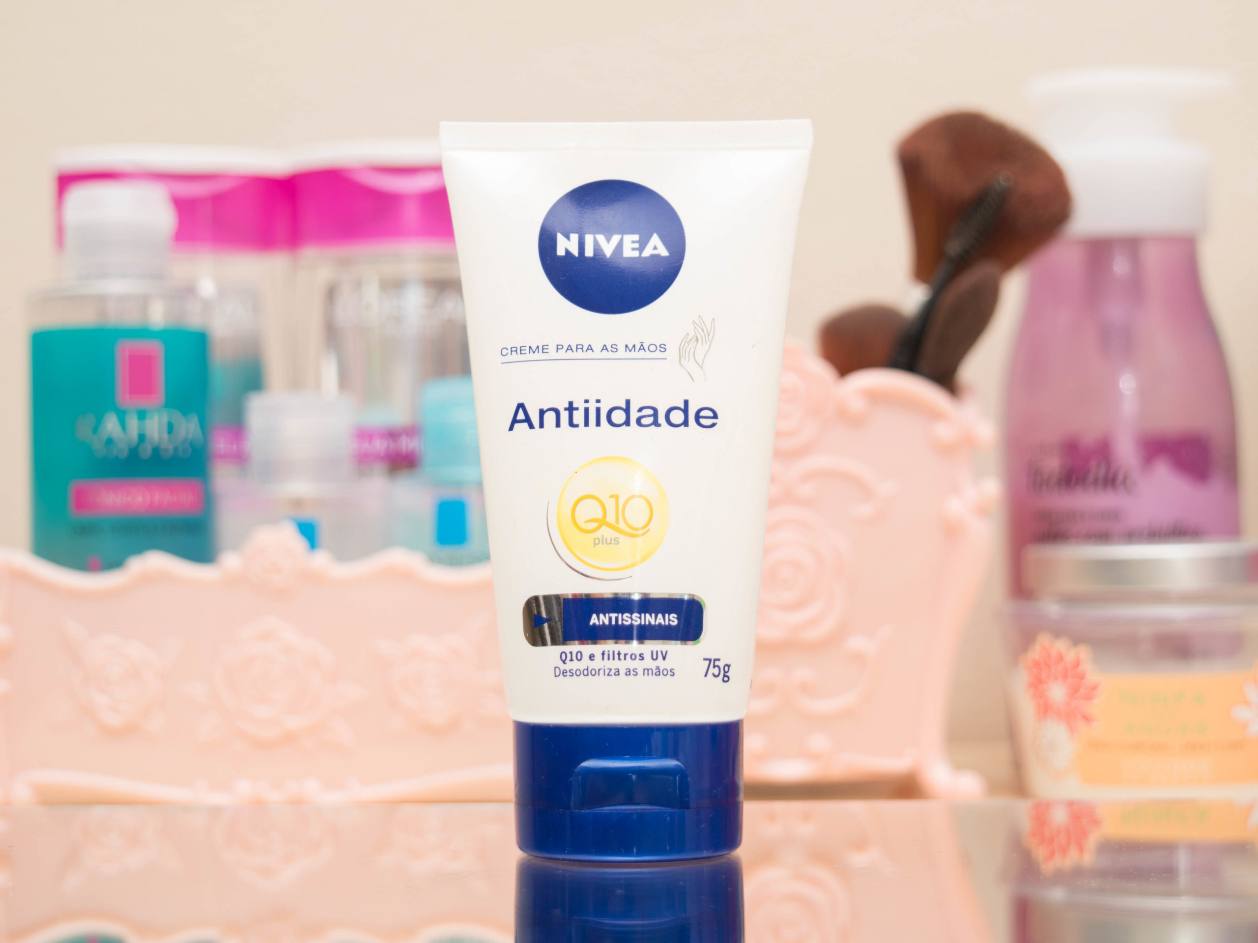 Creme para as Mãos Antiidade Q10 da NIVEA