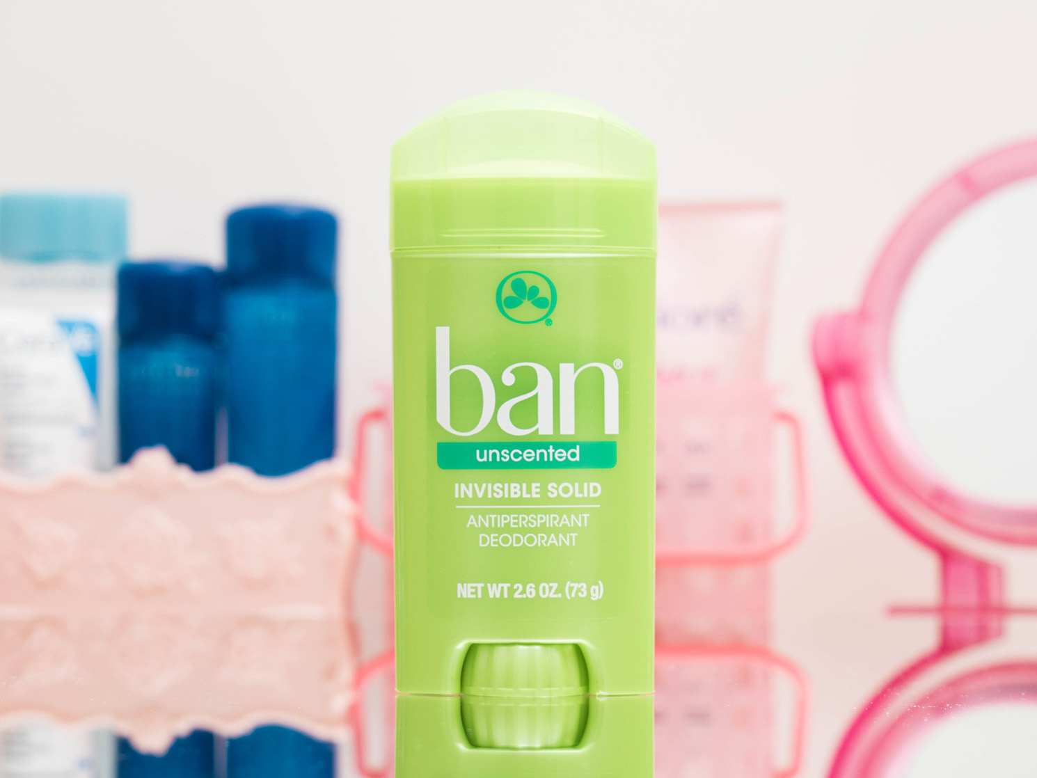 Desodorante Antitranspirante Ban Sólido Invisível (Sem Perfume)
