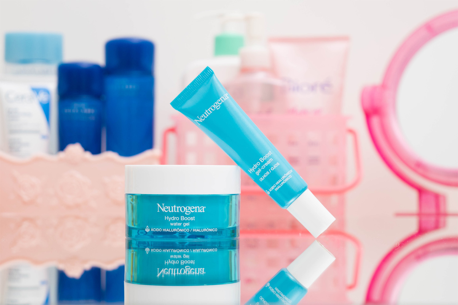 Para Pele Oleosa: Hidratante Facial Hydro Boost Water Gel e Hydro Boost Olhos