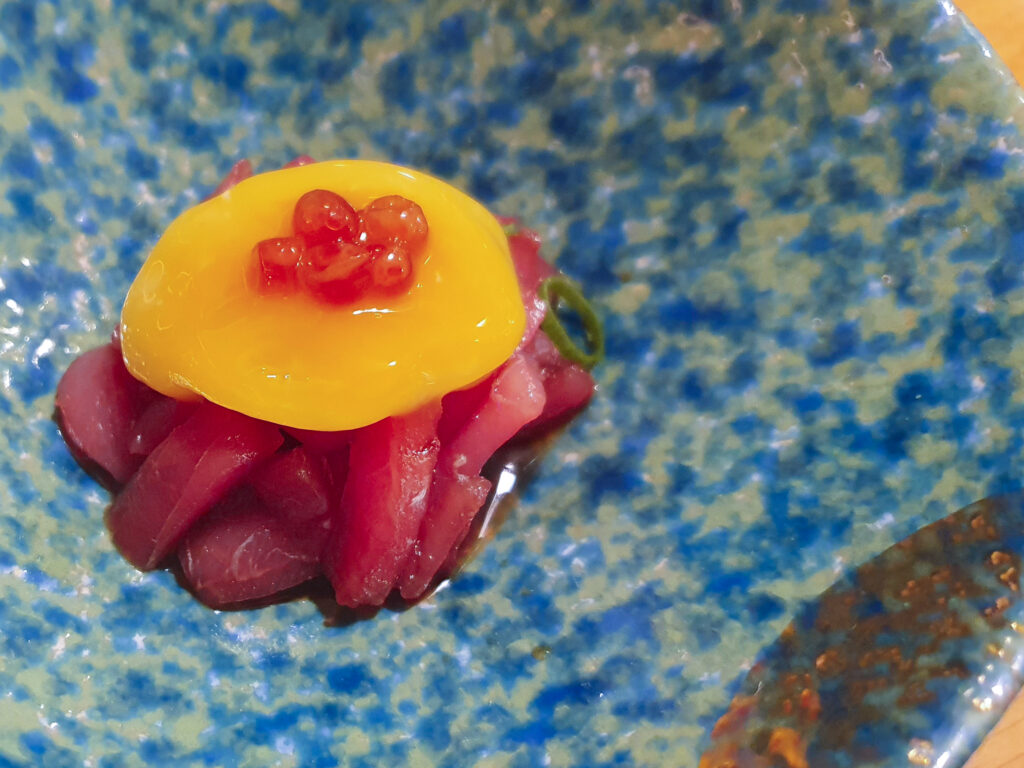 Menu Degustação Mesa Shin-Zushi_Maguro Yukke