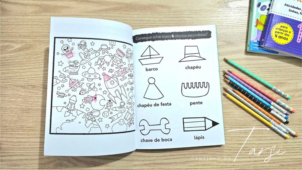 O Livro de Coisas Divertidas para Encontrar e Colorir do Manual do Mundo é educativo, inyuitivo e divertido. Tem uma ótima qualidade de material e de conteúdo. Indicado para crianças a partir de 3 anos. 